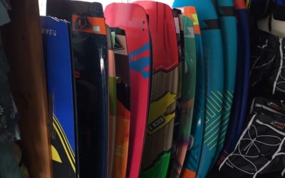 So many different kite boards!